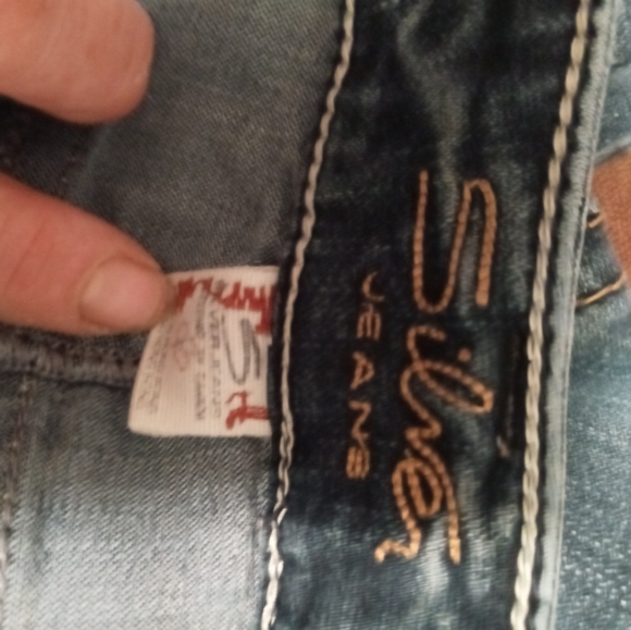 Silver Capris - Picture 3 of 3